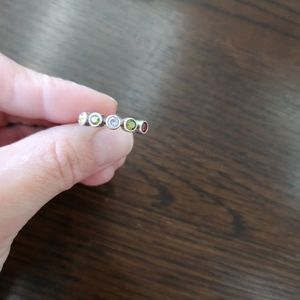 5 birthstone ring